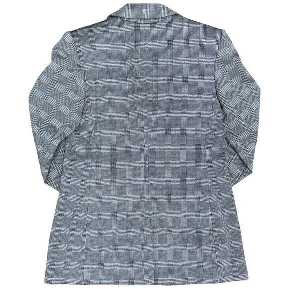 EUC Women's EXPRESS Double Breasted Houndstooth Blazer | Size M - Picture 8 of 14